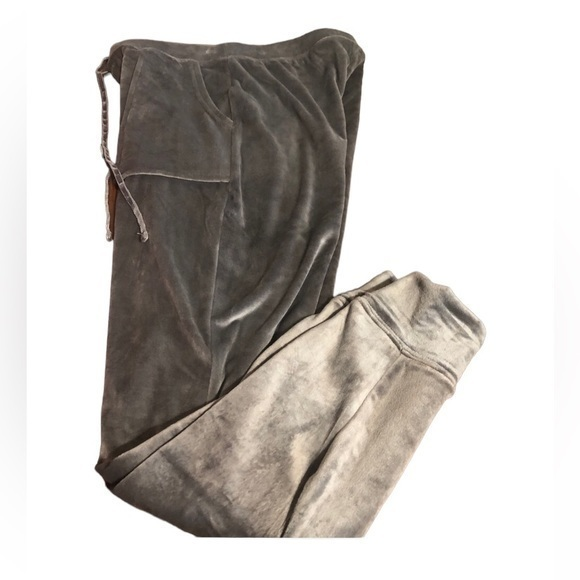 House of Harlow 1960 Pants - House of Harlow velour grey drawstring pants